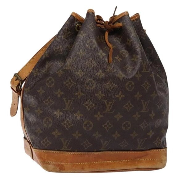 LOUIS VUITTON Monogram Noe Shoulder Bag M42224 LV Auth 136956 - Picture 1 of 16